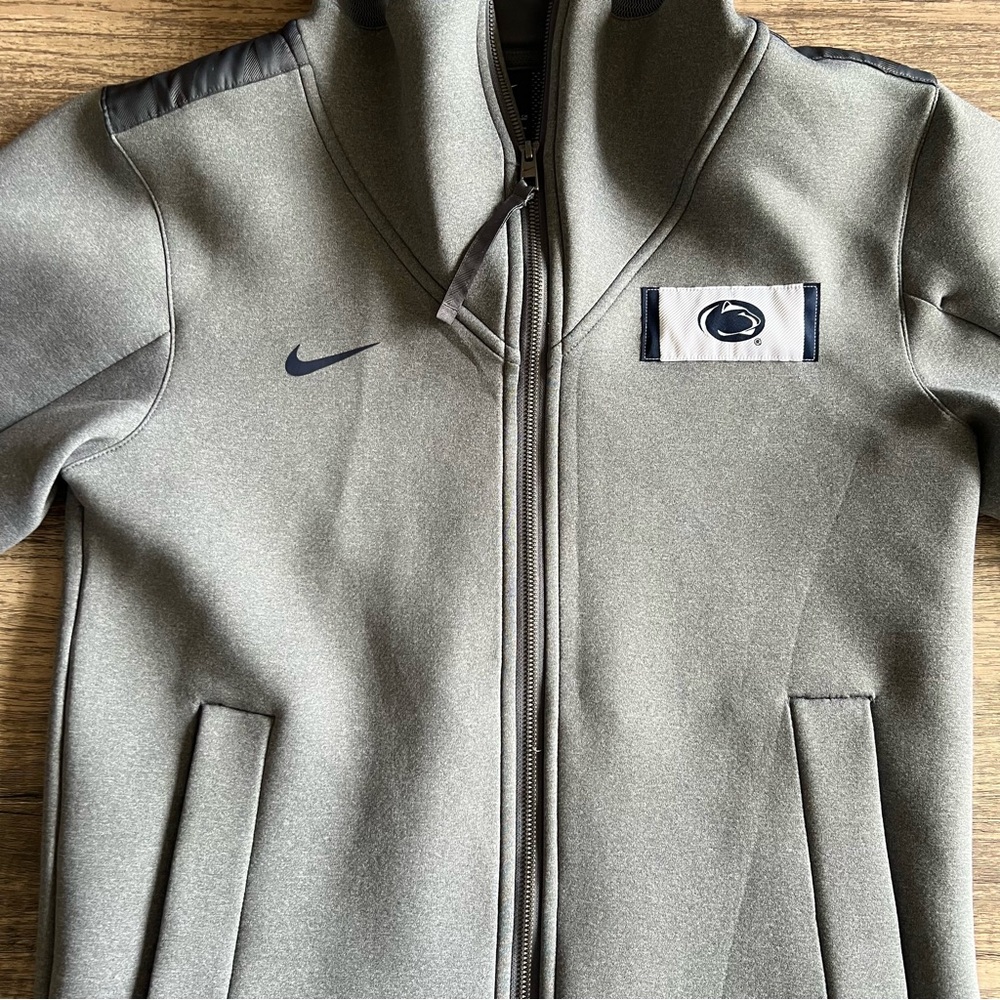 Nike Penn State Zip Up Warm Up Jacket Mens Small - Picture 2 of 7